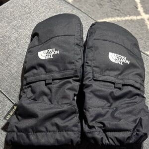 The North Face Black Gore-Tex Mittens